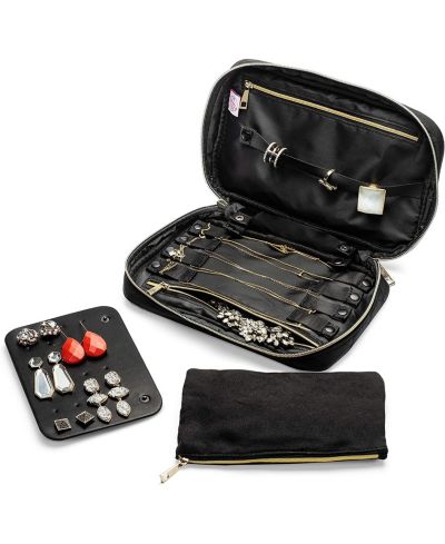 Набор органайзеров для путешествий Ms. Jetsetter Quilted Travel Jewelry Organizer