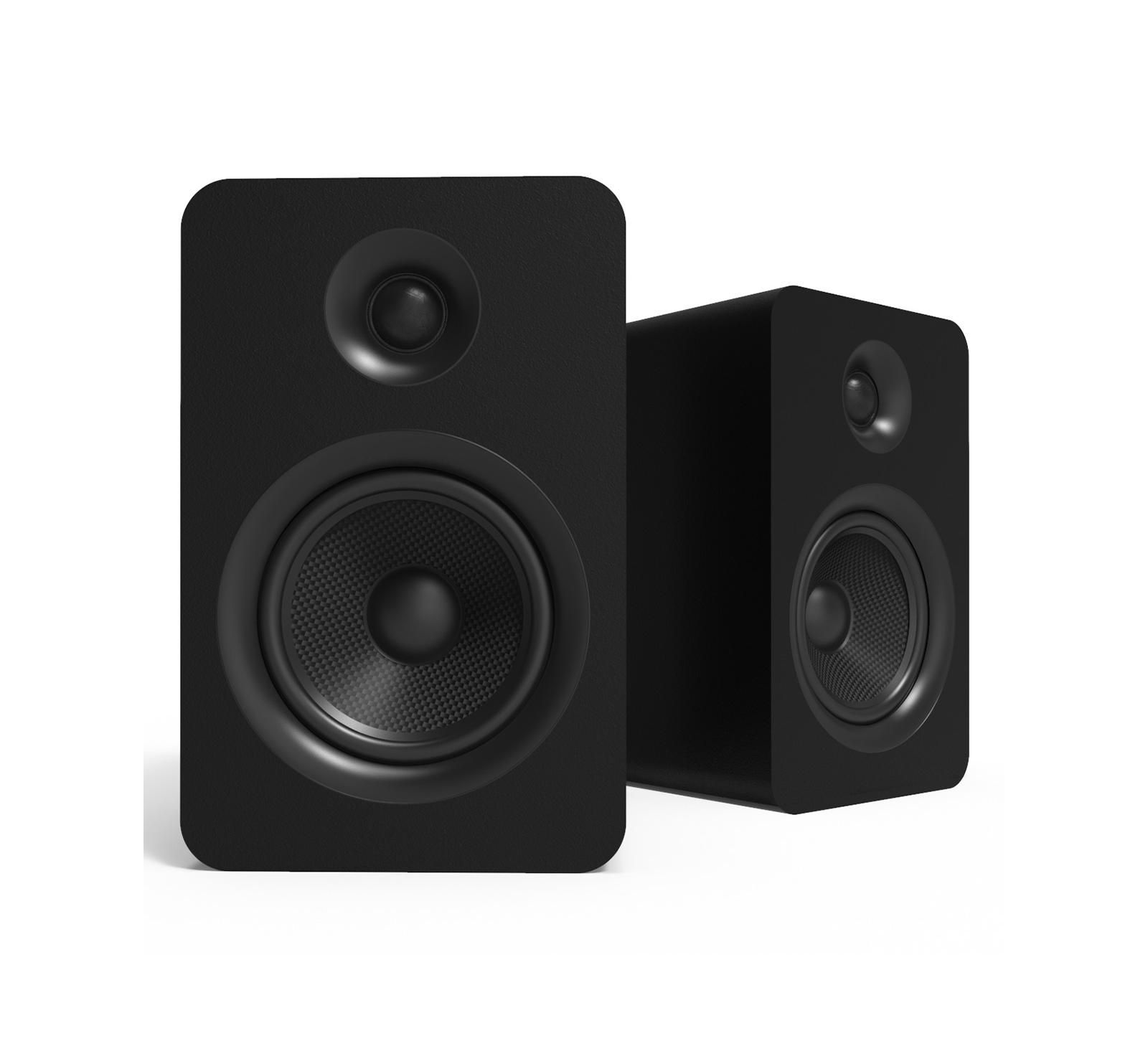 Kanto YUP6 Passive Bookshelf Silk Dome Tweeter Kevlar Woofers Speakers