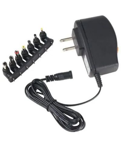 Универсальный адаптер питания AC-DC - Black