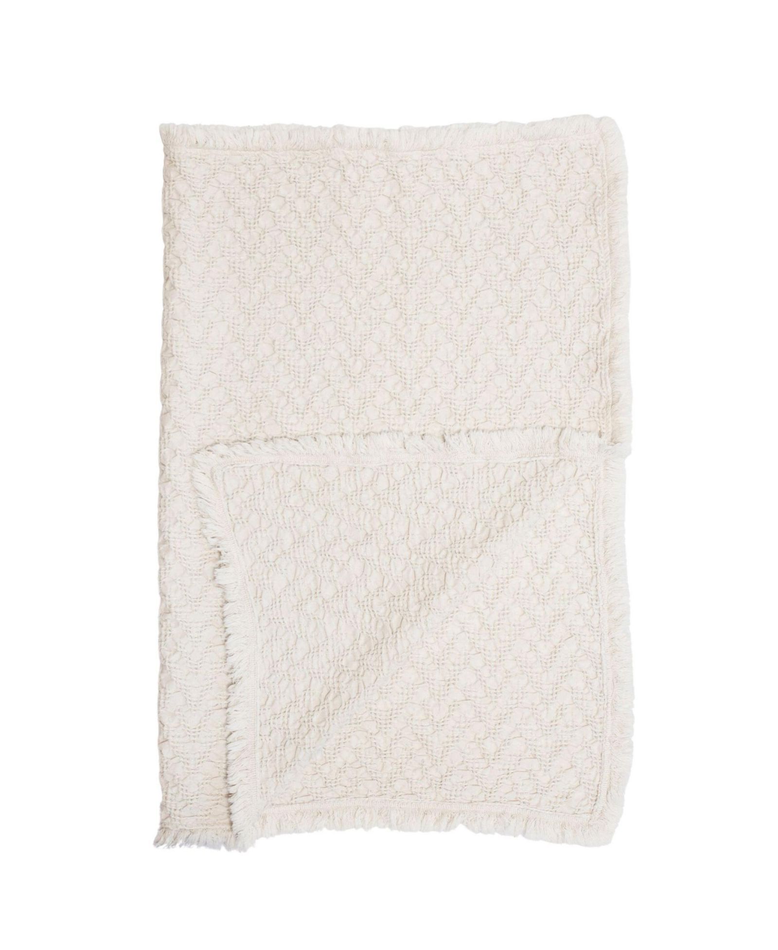Вязаный плед Crane Baby Oatmeal Boho