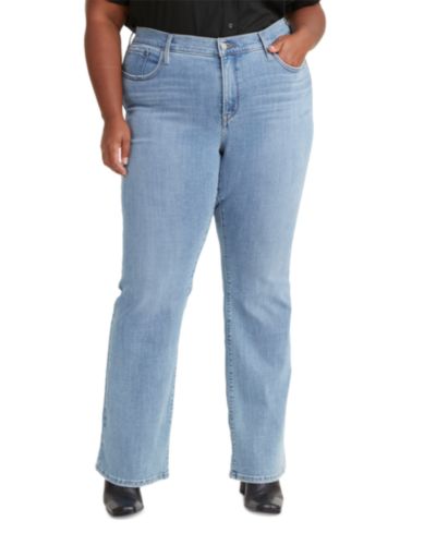 Levi's® Джинсы bootcut с высокой посадкой, Plus Size, модель 315