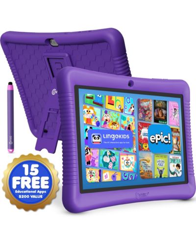 Планшет Contixo 10" Kids с Android 32GB и защитным чехлом