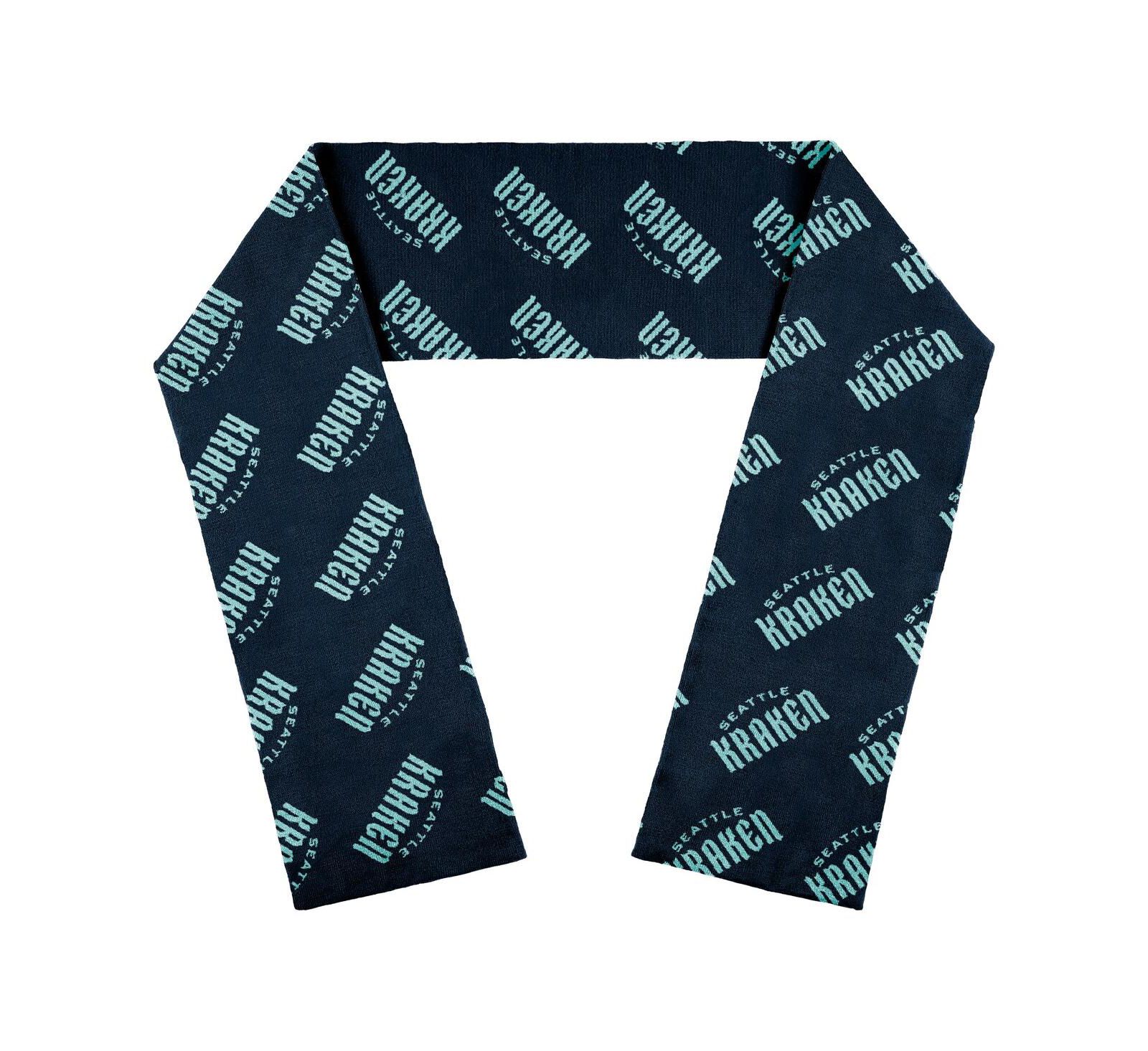 Женский шарф WEAR by Erin Andrews Seattle Kraken Team Wordmark