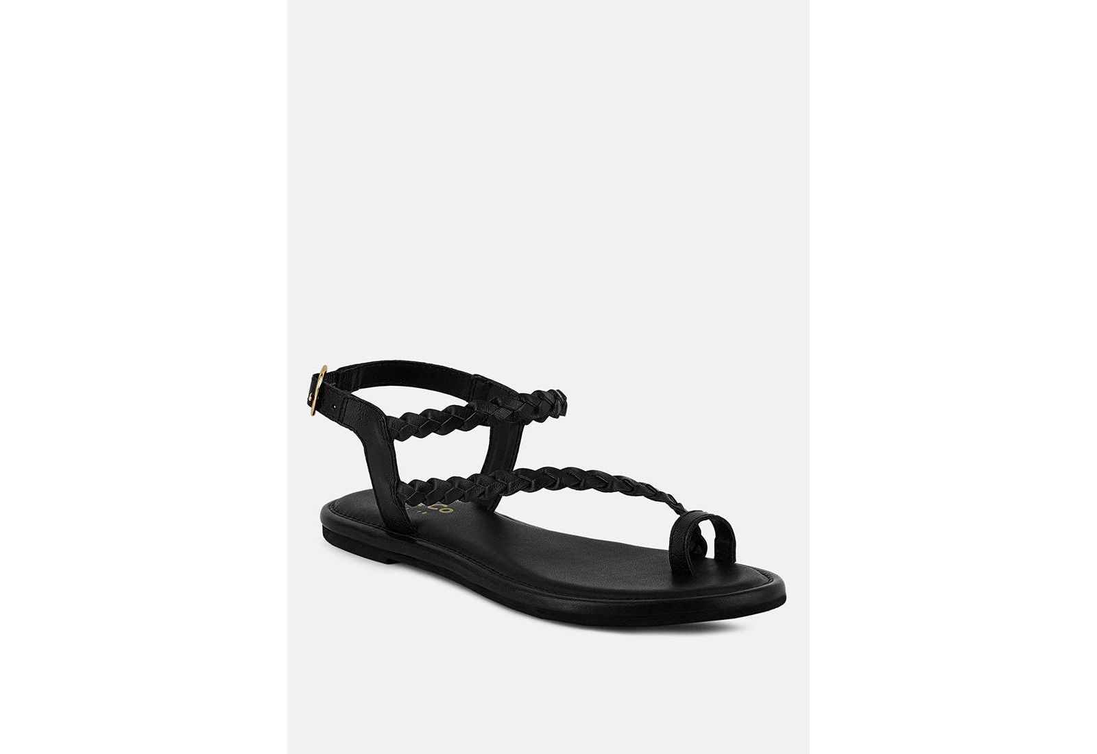 Женские сандалии STALLONE Braided Flat Sandals