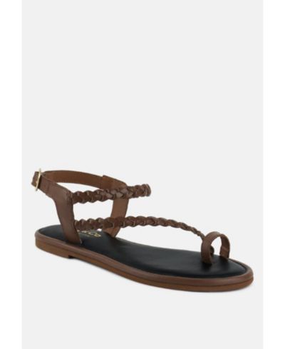 Женские сандалии STALLONE Braided Flat Sandals