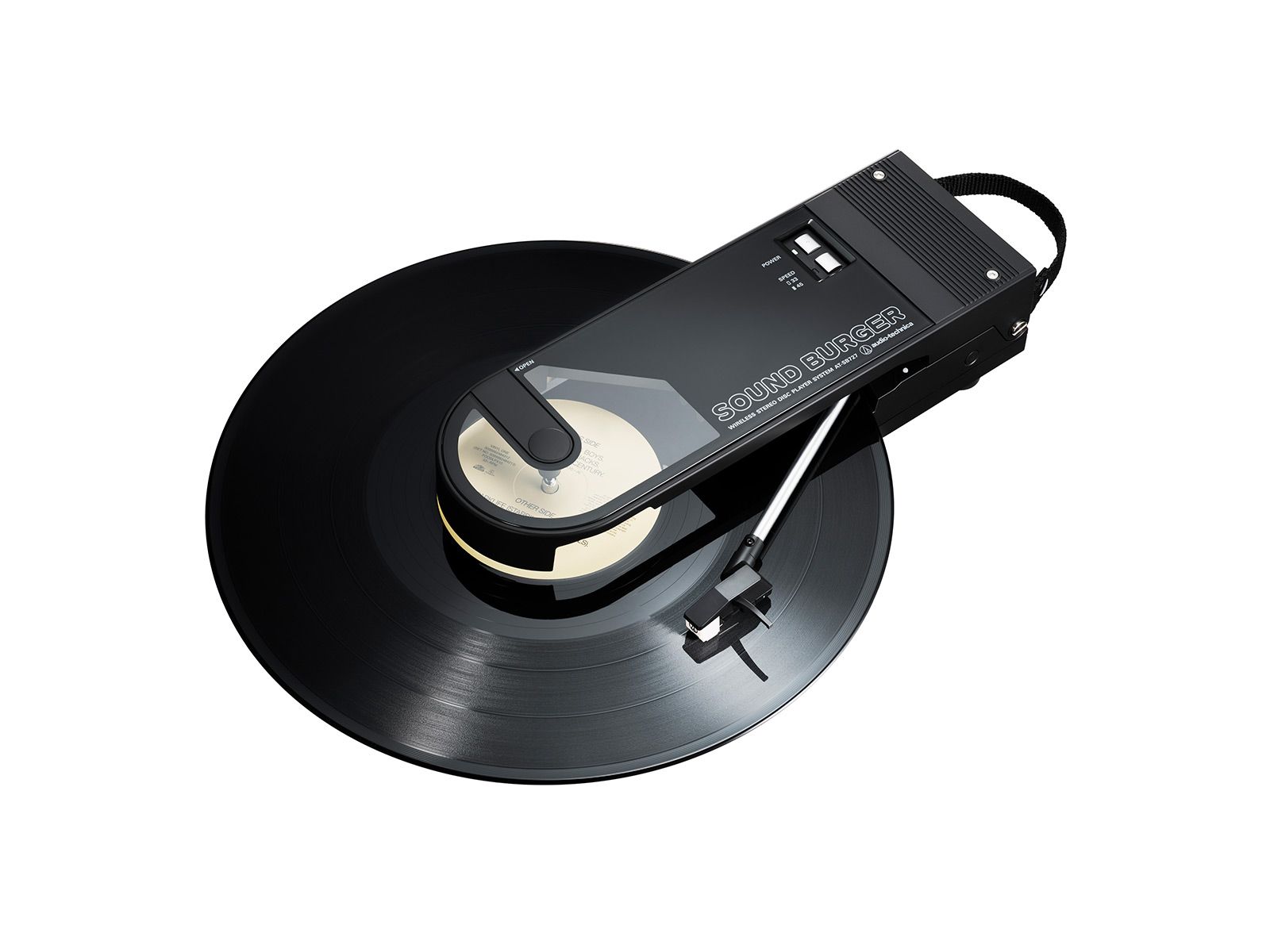Audio Technica Sound Burger AT-SB727 Portable Bluetooth Turntable