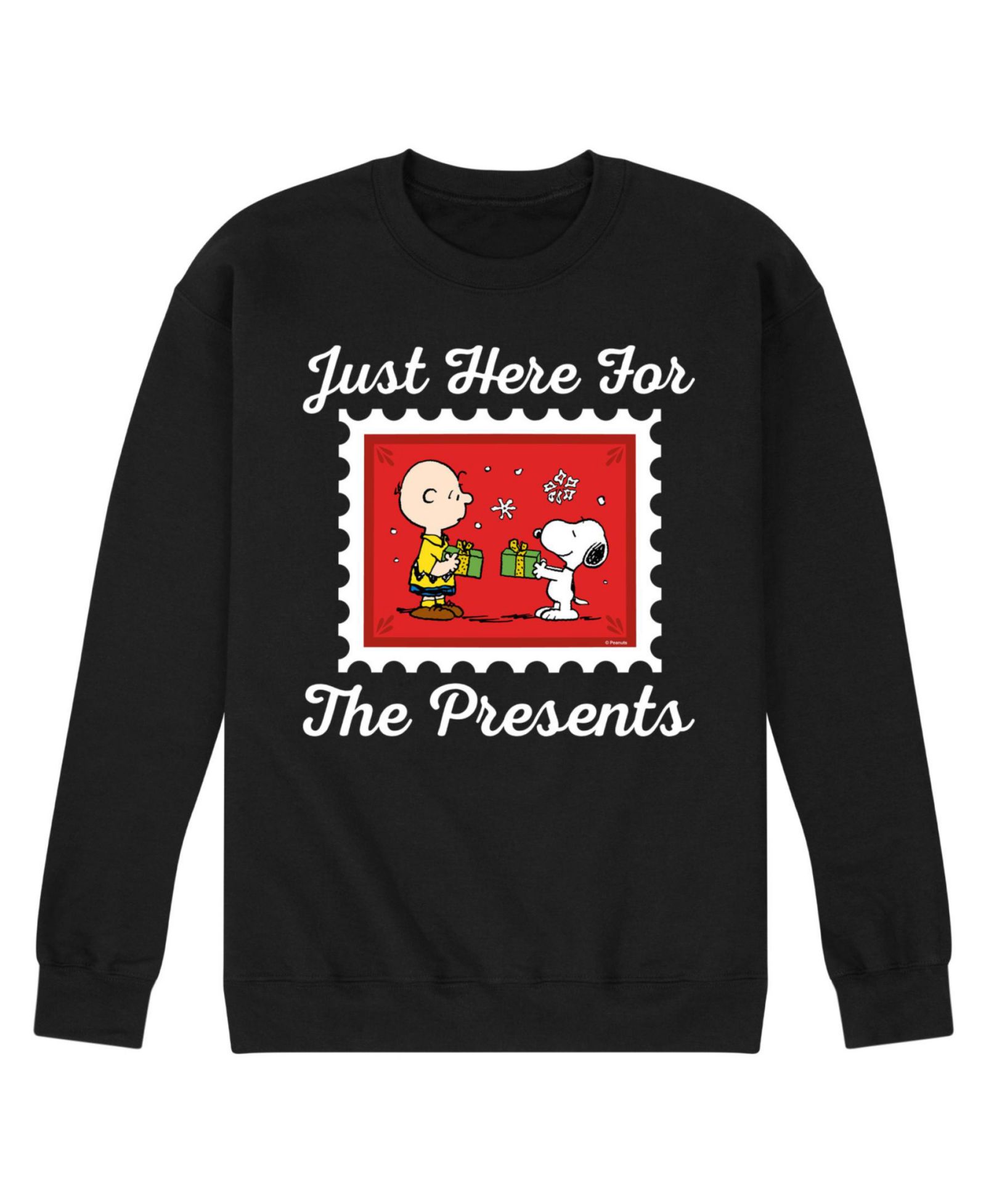 Мужская флисовая футболка AIRWAVES Peanuts Holidays Crew-neck
