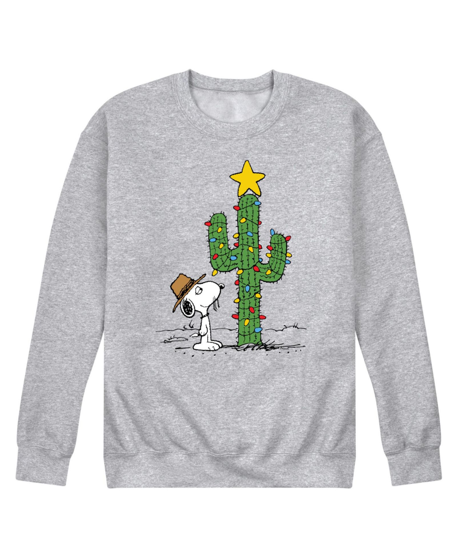 Мужская флисовая футболка AIRWAVES Peanuts Crew-neck