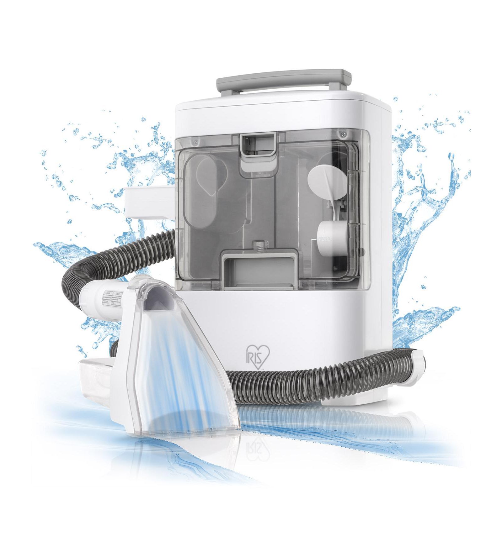 IRIS  Portable Carpet Spot Cleaner & Pet Stain Remover 16.9oz Chemical-Free Spot Cleaner Machine