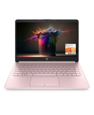 HP Essential ноутбук 14" Intel Celeron N4120 4GB RAM Intel UHD Graphics 64GB eMMC Windows 11 Home HD - Pink