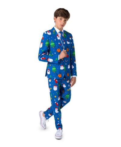 OppoSuits костюм для вечеринки Christmas, включая блейзер, брюки и галстук