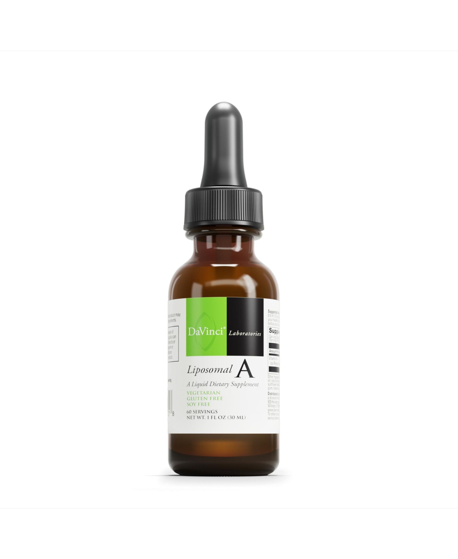 Пищевая добавка DaVinci Labs Liposomal A Liquid Vitamin A