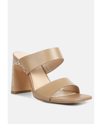 Женские сандалии Rag & Co Womens Alodia Slim Block Heel