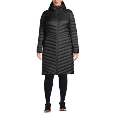 Lands' End Plus Size Wanderweight уifiable пуховая куртка