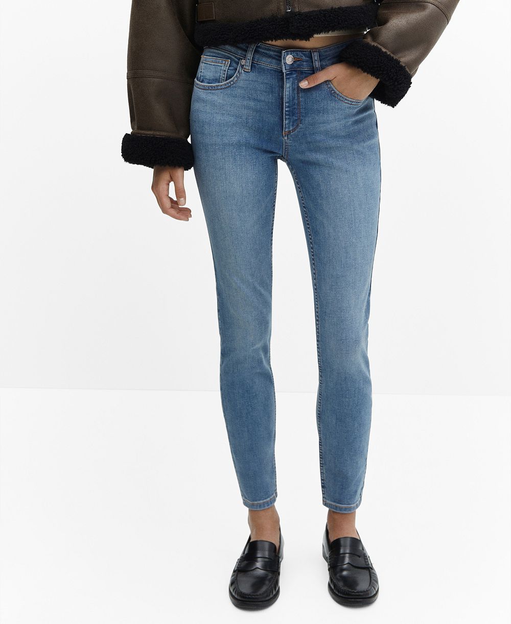 MANGO Women's Skinny Push-Up Jeans