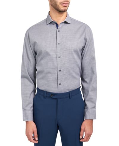 Мужская рубашка Michelsons of London Regular-Fit Dobby Gingham