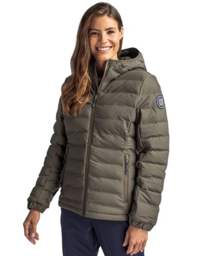 Cutter & Buck Женская утепленная куртка Puffer Mission Ridge Repreve Eco