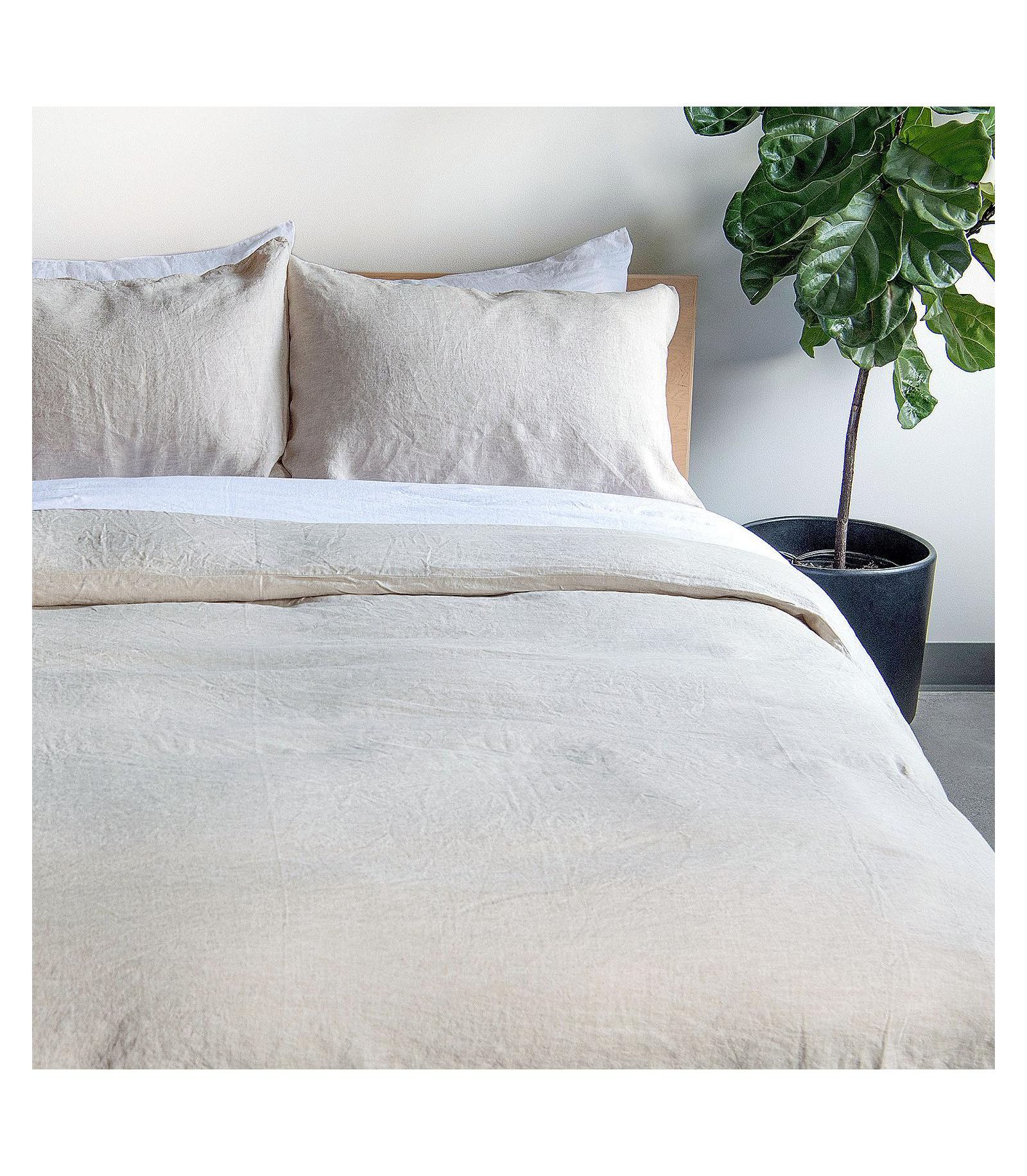 Комплект из пододеяльника и наволочки Bokser Home French Linen Duvet Cover & Sham