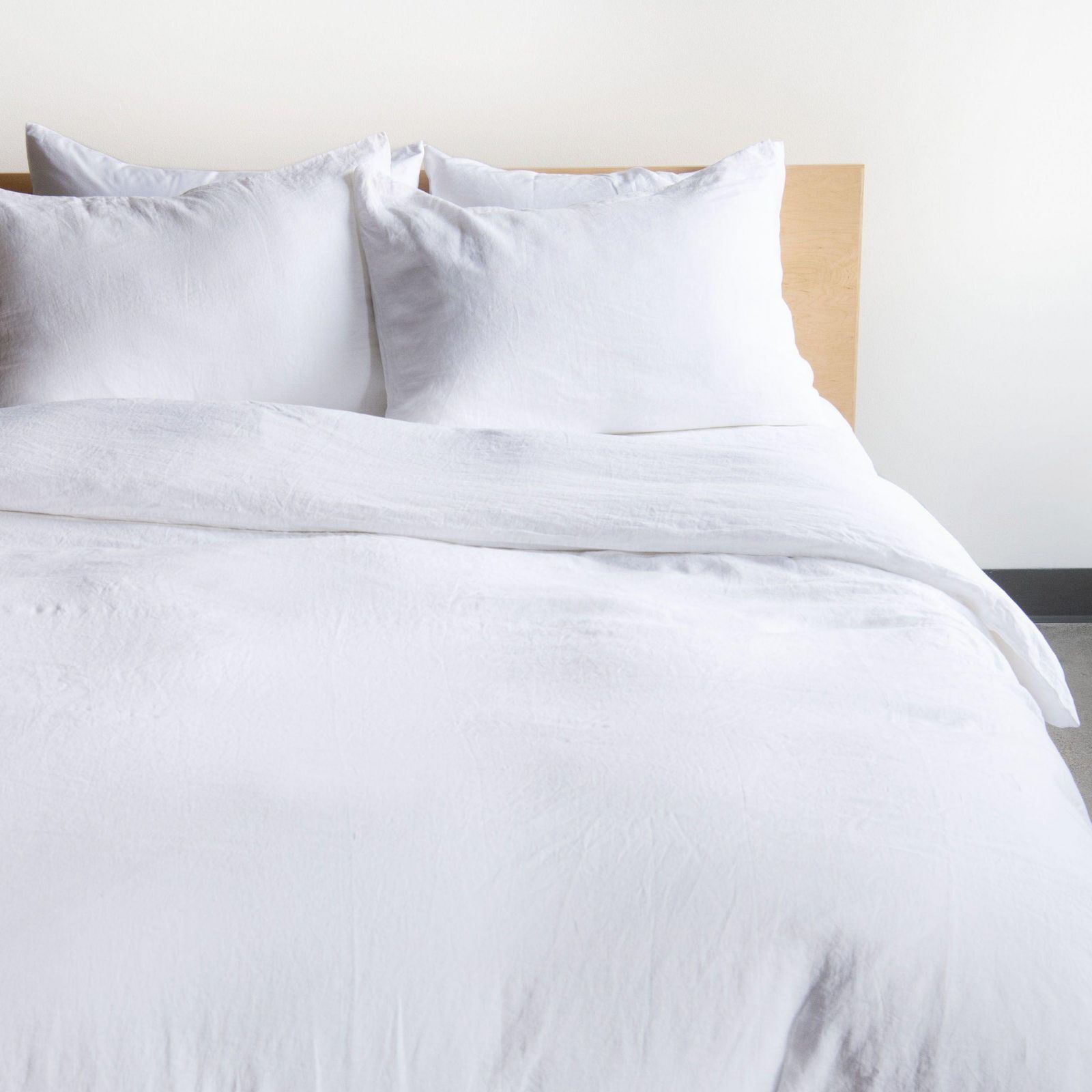 Bokser Home French Linen Duvet Cover & Sham Set