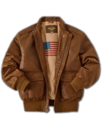 Landing Leathers мужская кожаная куртка-бомбер A-2 Distressed