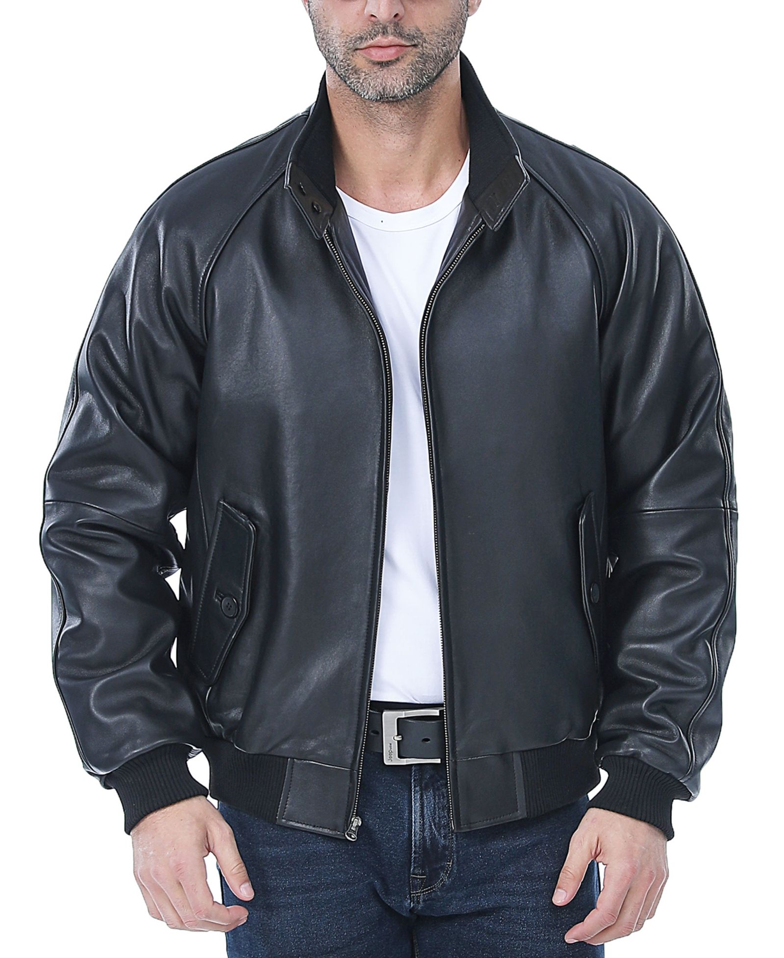 Landing Leathers Men's WWII Leather Bomber Jacket