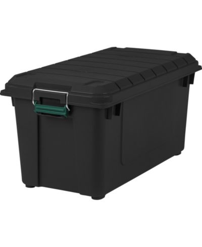 IRIS 82 Quart WeatherPro Storage Box, Store-It-All Utility Tote