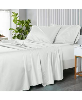 Egyptian Linens комплект постельного белья Oversized 608 Thread Count Long-Staple Cotton Sateen 4-Piece с глубокими карманами 22-Inch