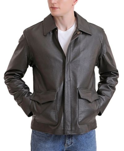 Landing Leathers Мужская кожаная куртка Raider Indy-Style