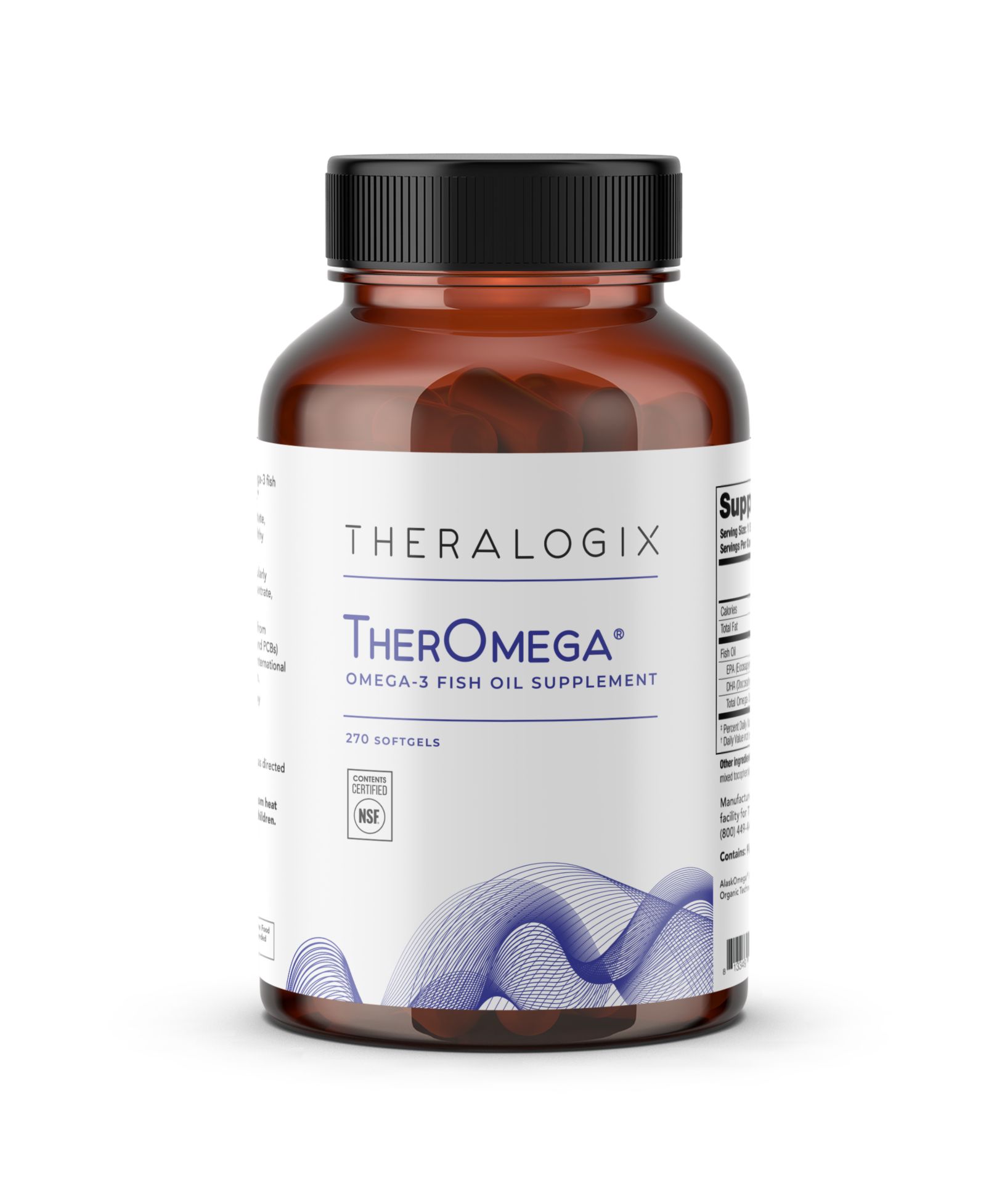 Theralogix TherOmega добавка Omega-3 Fish Oil - 90ct
