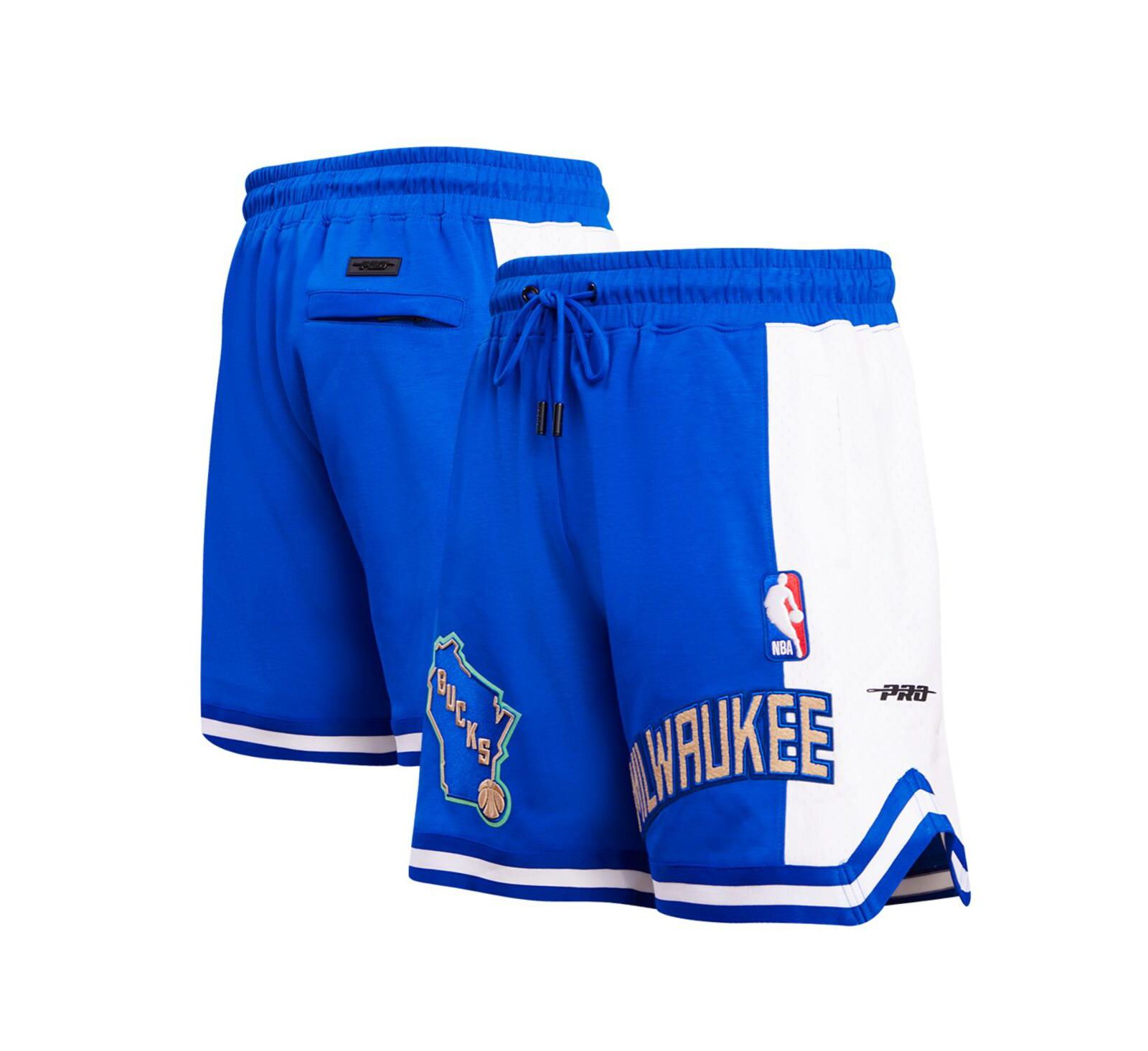 Мужские шорты Pro Standard Royal Milwaukee Bucks 2023/24 City Edition DK
