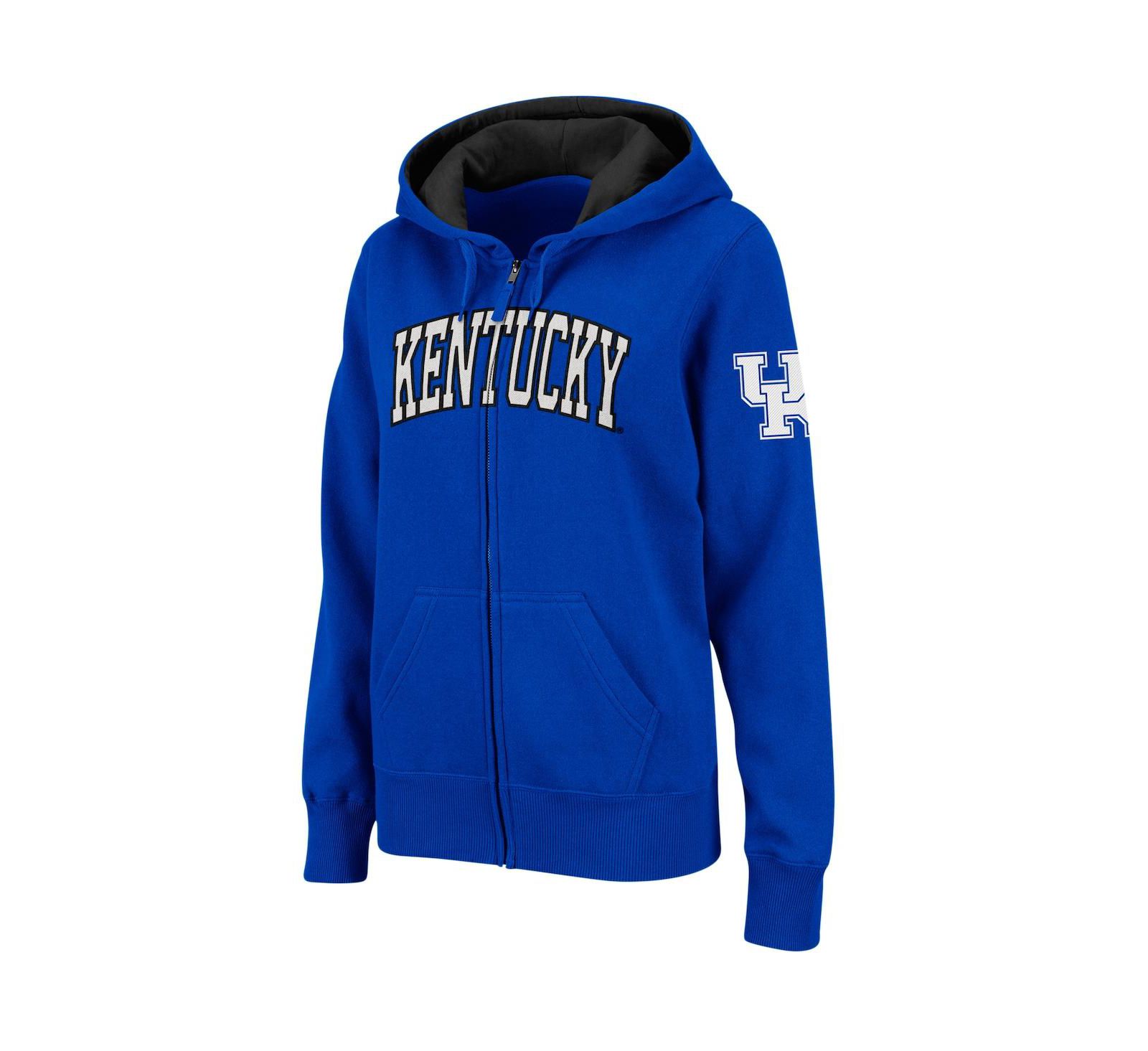 Женское худи Colosseum Kentucky Wildcats Arched Name Full-Zip