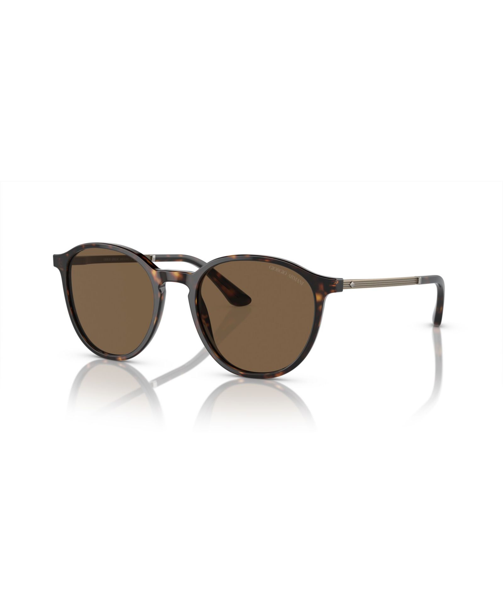 Круглые солнцезащитные очки Giorgio Armani, AR8196, Мужские