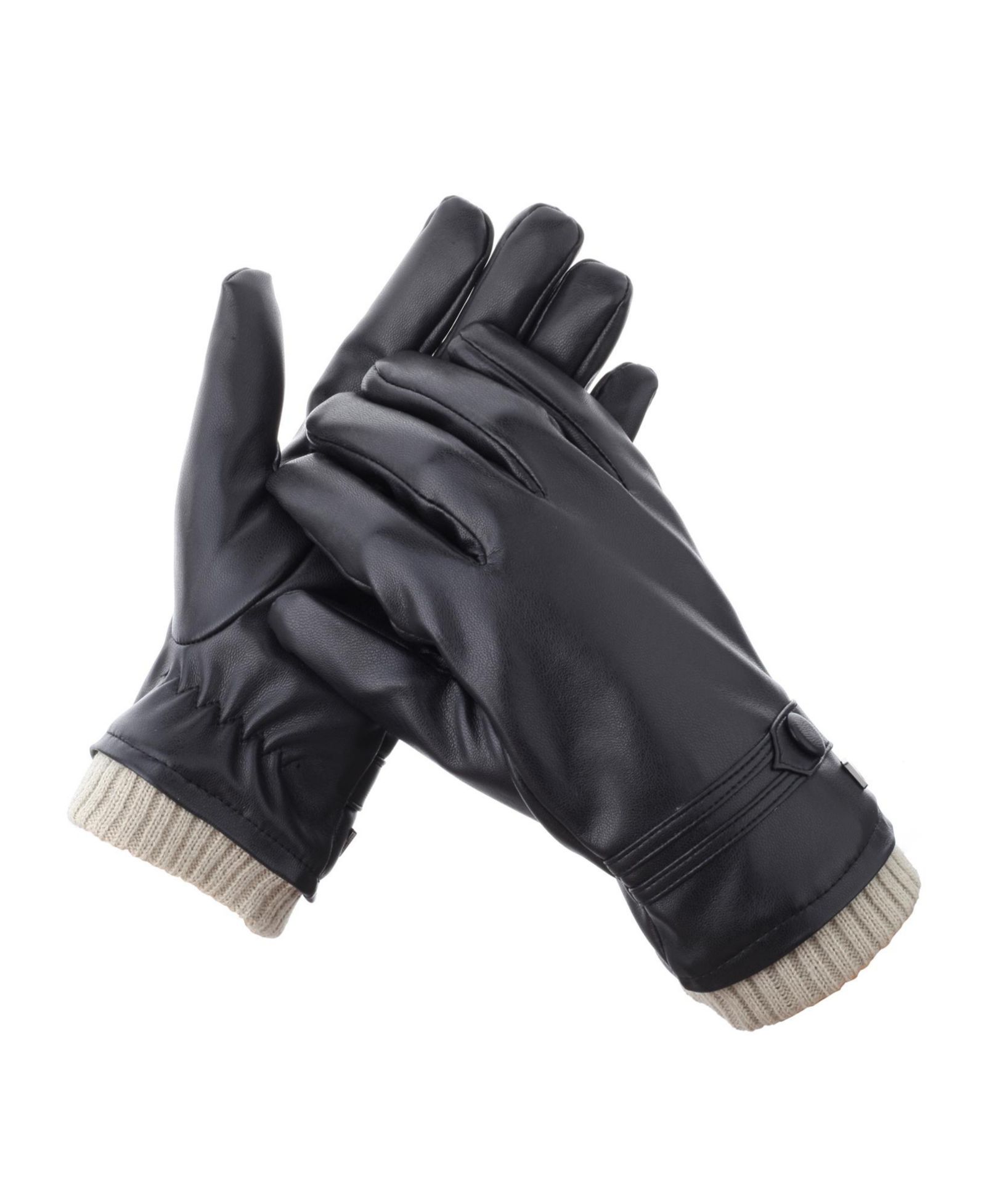 Gallery Seven Men's Classic Touchscreen Lined Winter Gloves