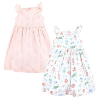 Hudson Baby Baby Girls Hudson 2Pk Sleeveless Dress