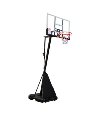 Portable Basketball Hoop, 54 In Outdoor, Adjustable 7.5-10 ft