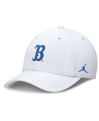 Jordan Мужской White UCLA Bruins Rise Swoosh Dri-FIT Flex Hat