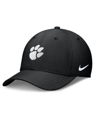 Мужская кепка Nike Clemson Tigers Rise Swoosh Dri-FIT Flex
