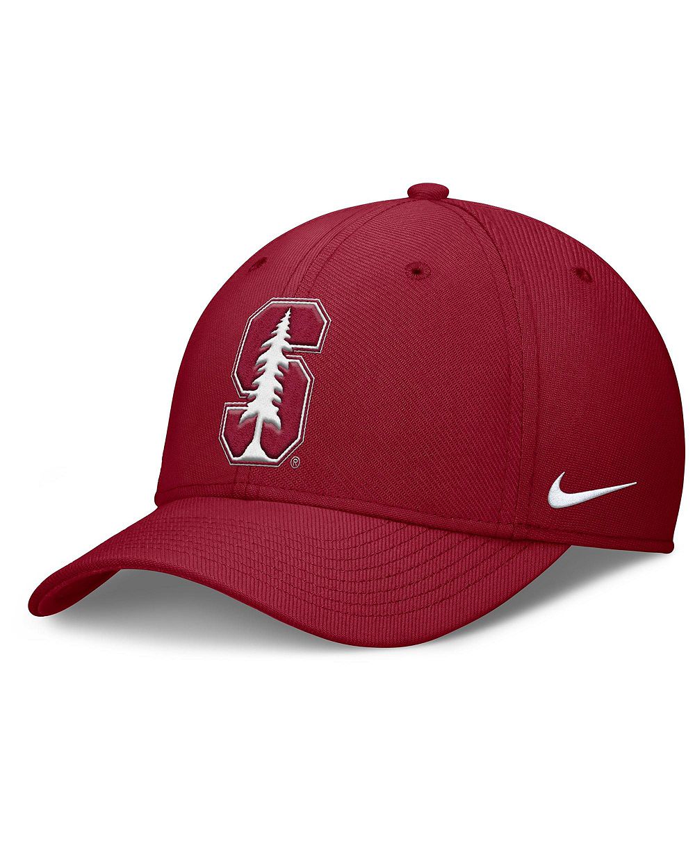 Мужская кепка Nike Cardinal Stanford Cardinal Rise SwooshFlex Dri-FIT