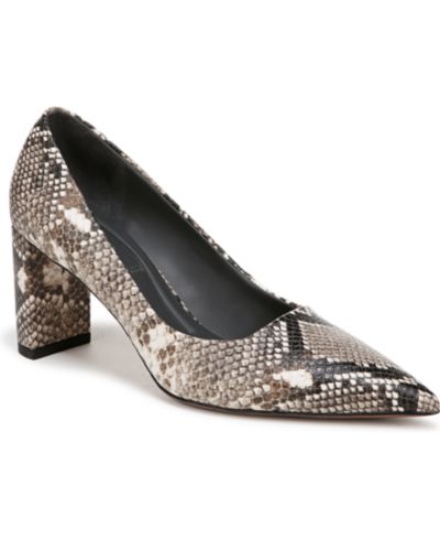 Franco Sarto Women's Giovanna Pointed Toe Block Heel Pumps