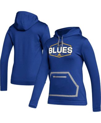 Женское худи adidas Blue St. Louis Blues Team