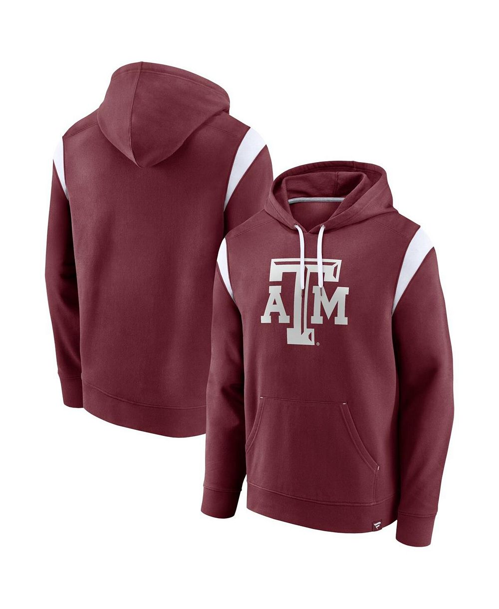 Мужское худи Fanatics Maroon Texas A&M Aggies Gym Rat Pullover