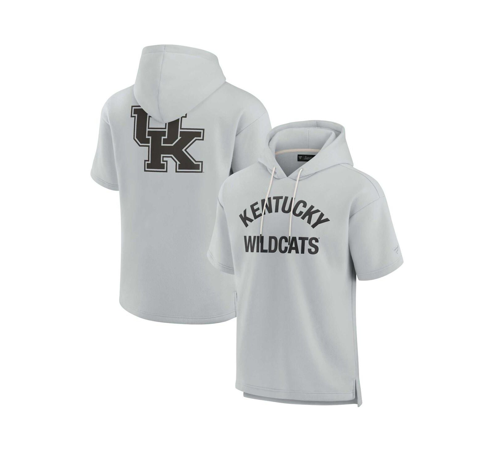 Мужское и женское худи Fanatics Signature Gray Kentucky Wildcats Fleece
