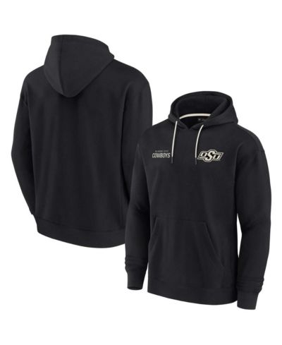 Унисекс худи Fanatics Signature Black Oklahoma State Cowboys Super Soft Fleece