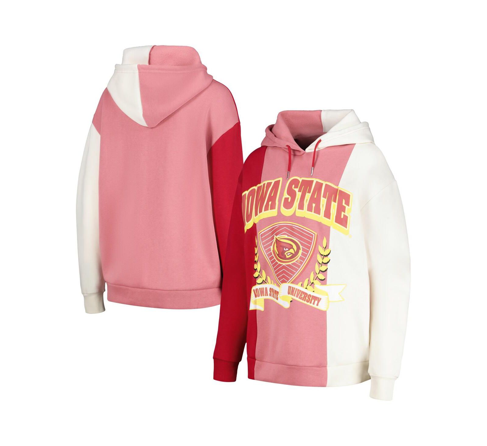Gameday Couture Женская толстовка с капюшоном Colorblock, Iowa State Cyclones Hall of Fame
