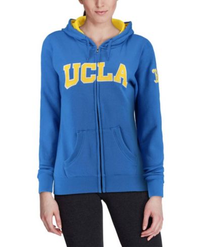 Women's Colosseum UCLA Bruins Arched Name Full-Zip Hoodie