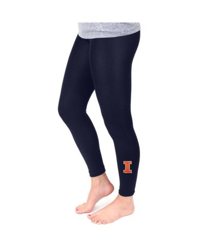 Женские леггинсы ZooZatz Navy Illinois Fighting Illini Fleece
