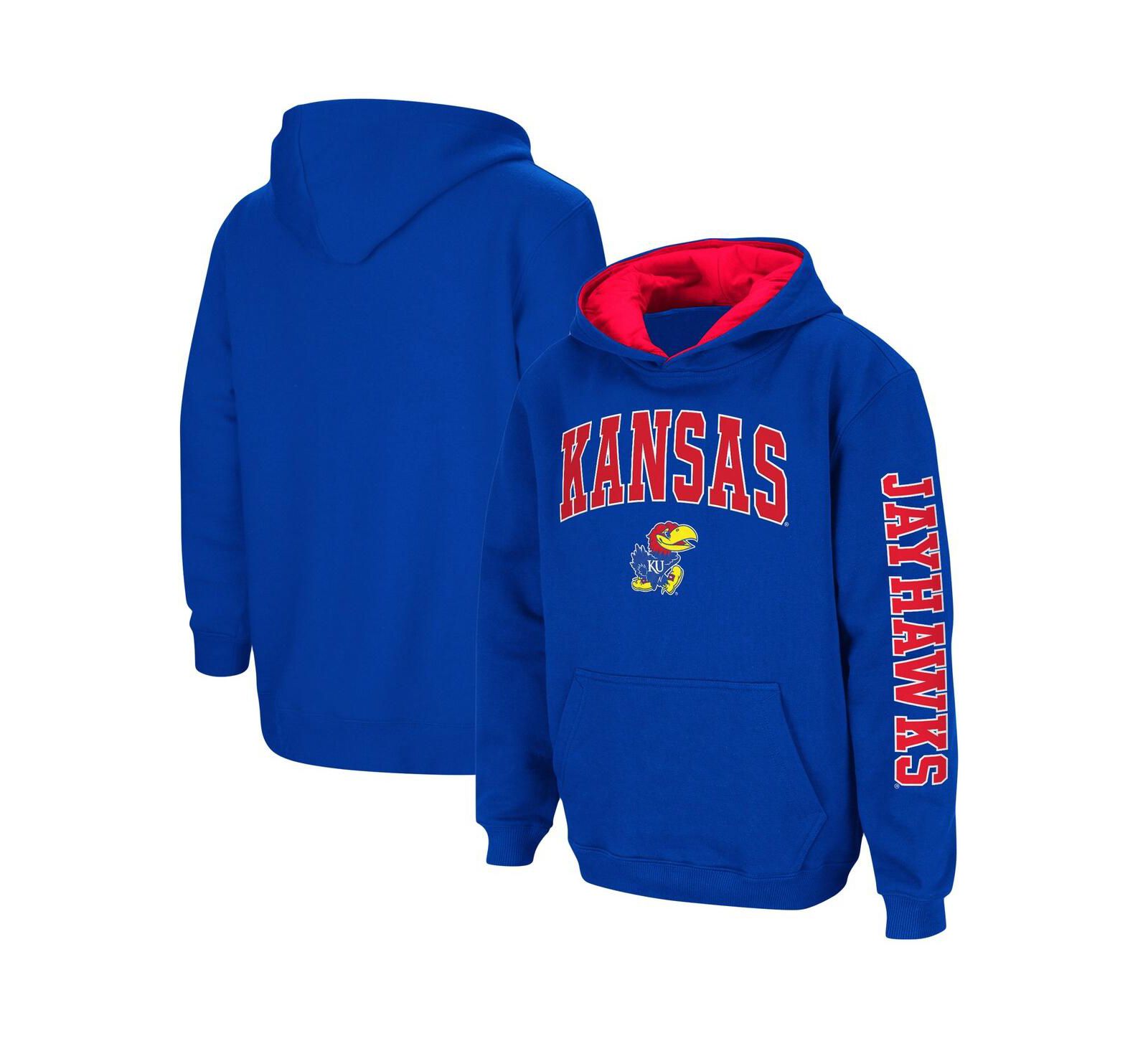 Детский худи Colosseum Royal Kansas Jayhawks