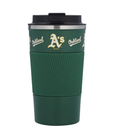 Oakland Athletics Кофейный тамблер 18 Oz с силиконовым захватом