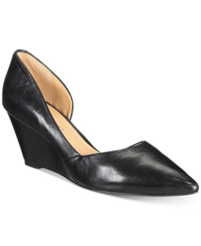 Женские туфли Kenneth Cole New York Ellis D'Orsay Wedge Pumps