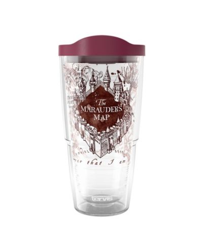 Tervis Harry Potter The Marauder's Map Made in USA Double Walled  Insulated Tumbler Travel Cup Keeps Drinks Cold and Hot, 24oz, Classic